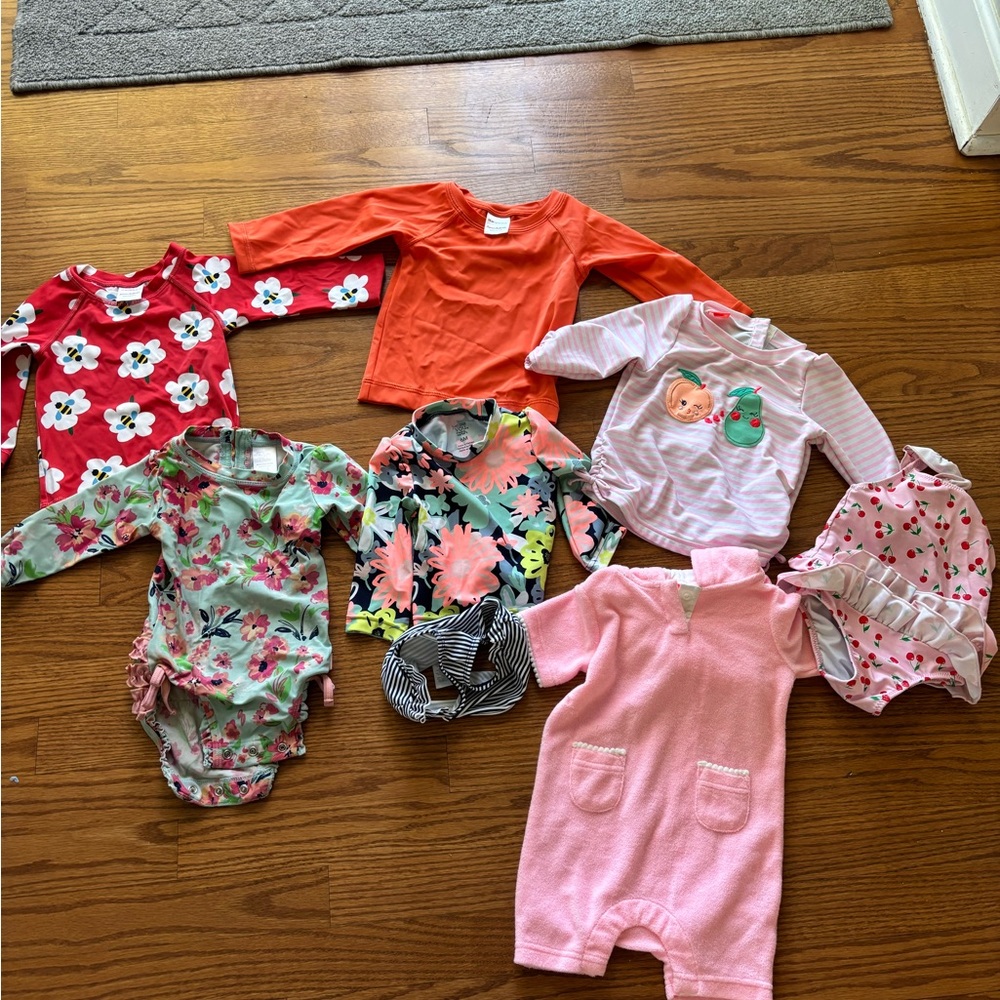 Colorful Baby Swimsuits Bundle